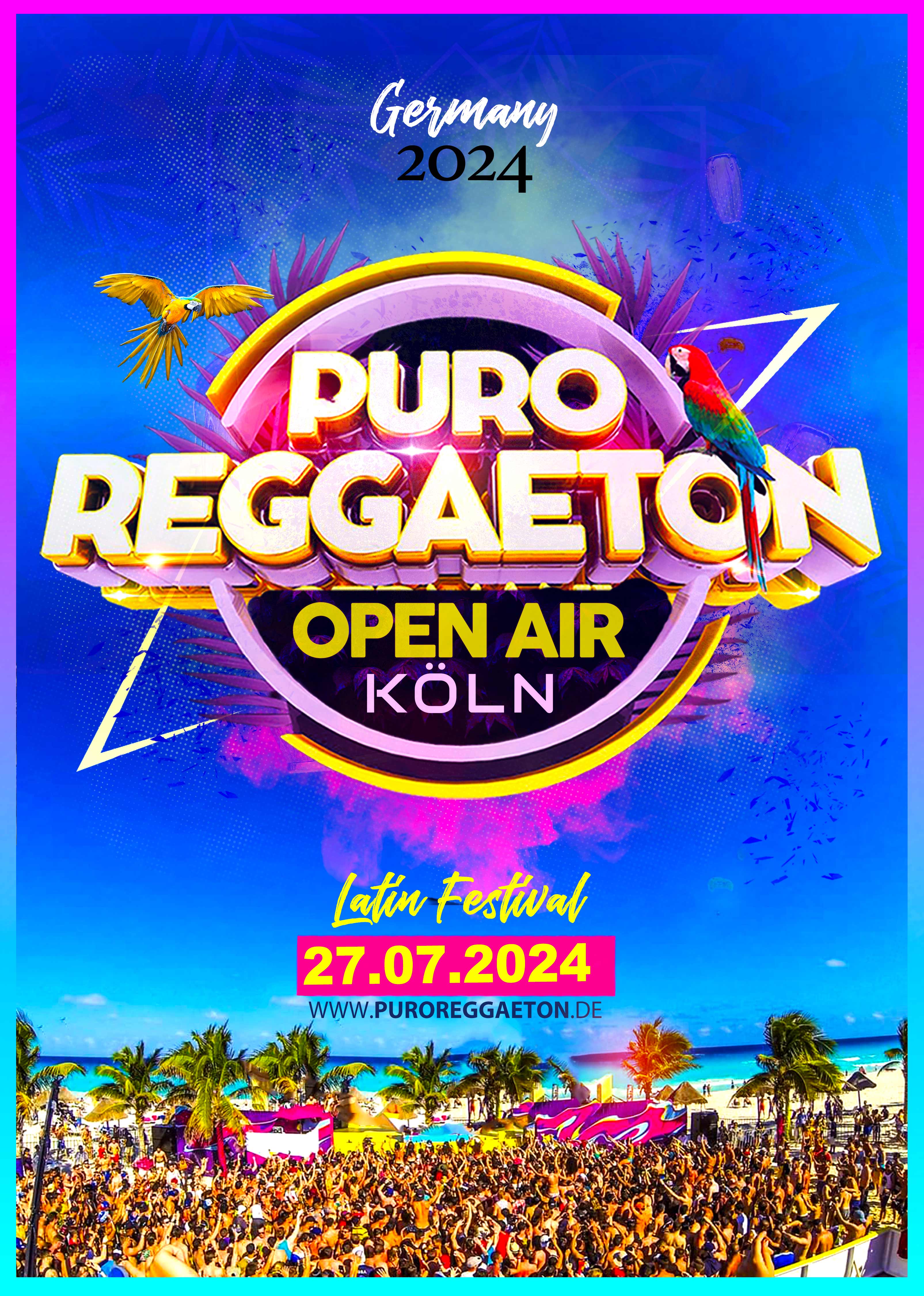 Cologe Puro Reggaeton Open Air 2024 PURO REGGAETON international LLC