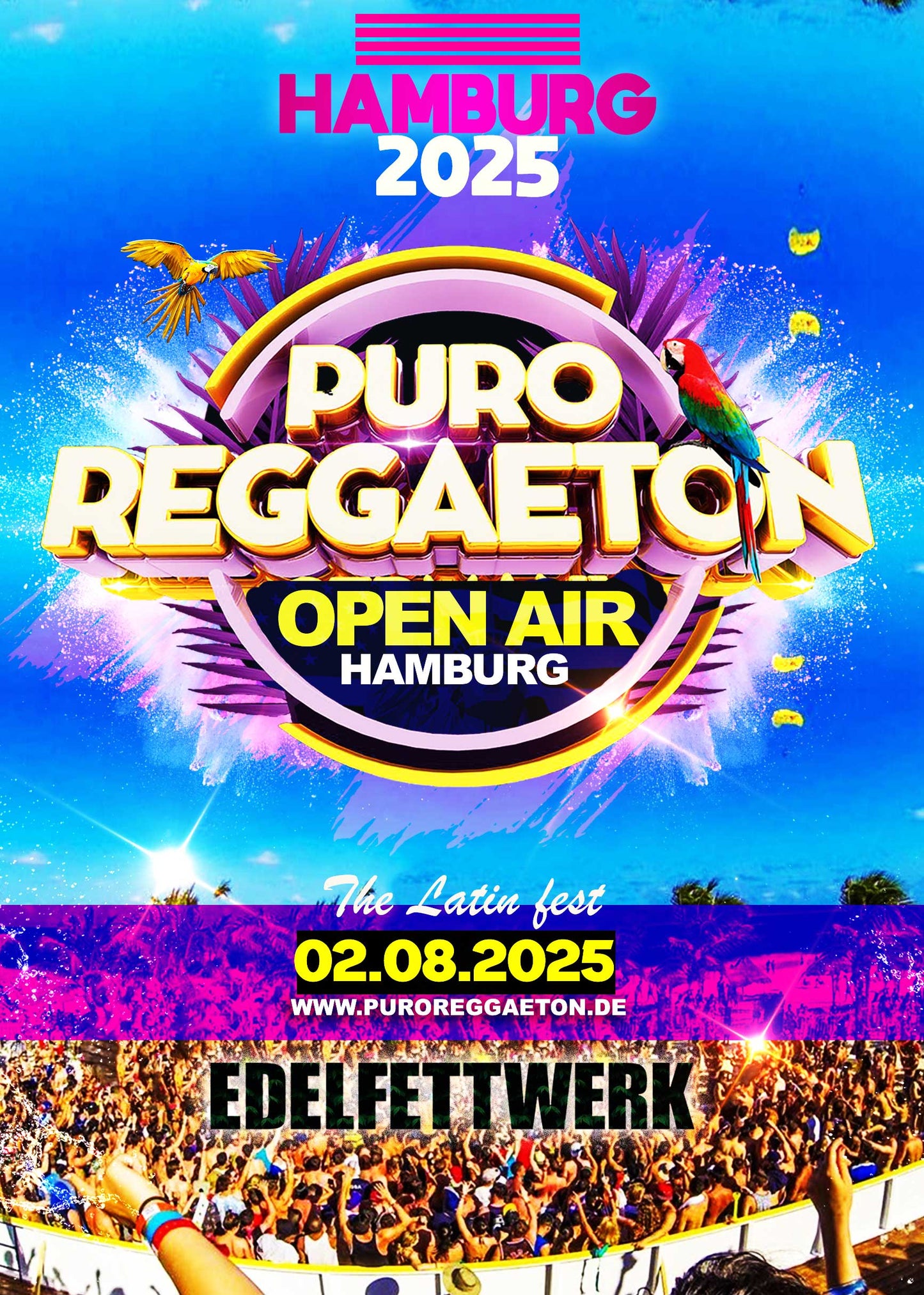 Hamburg - Puro Reggaeton Open Air 2025 - PURO REGGAETON