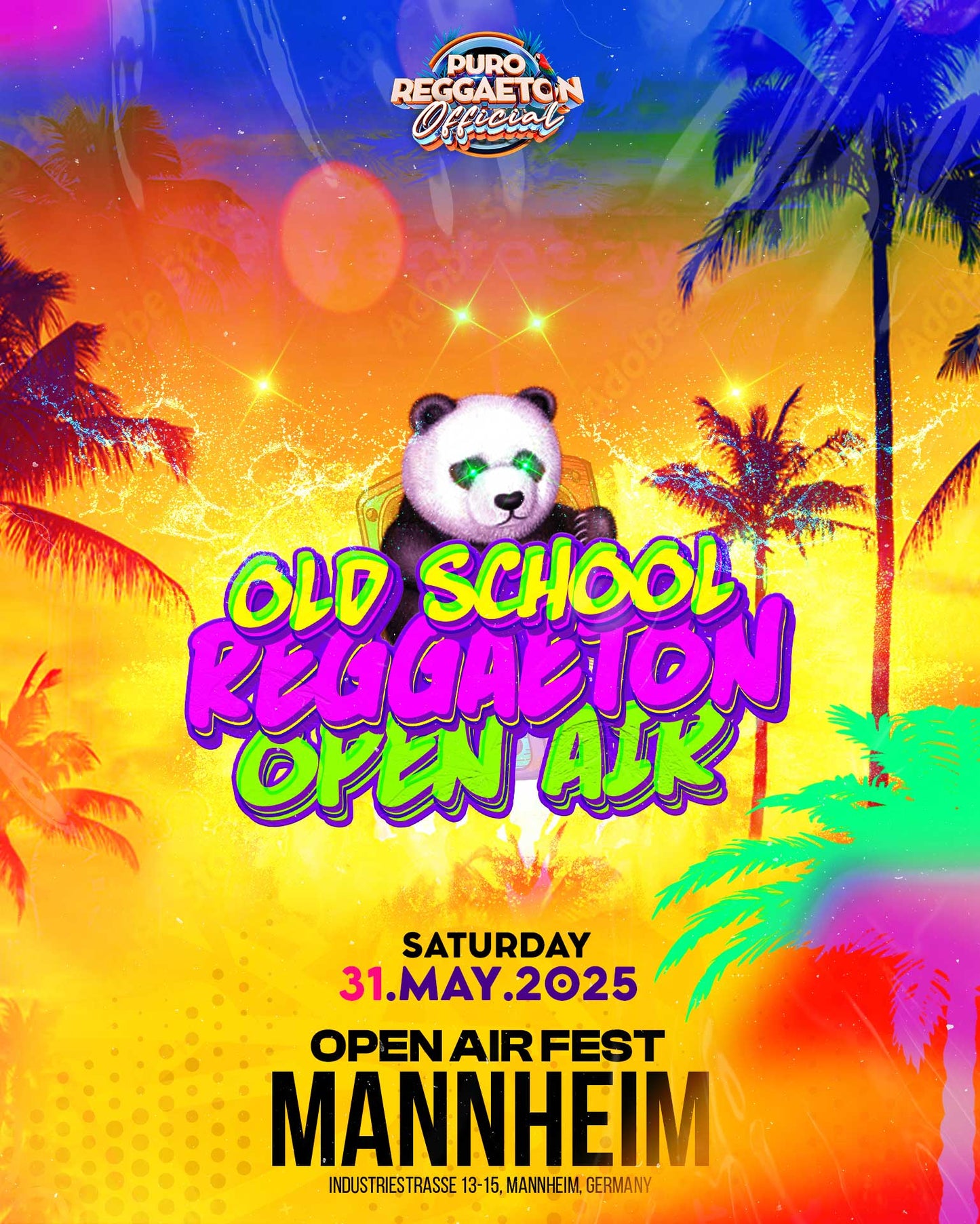 Reggaeton Old School Open Air - Mannheim - PURO REGGAETON