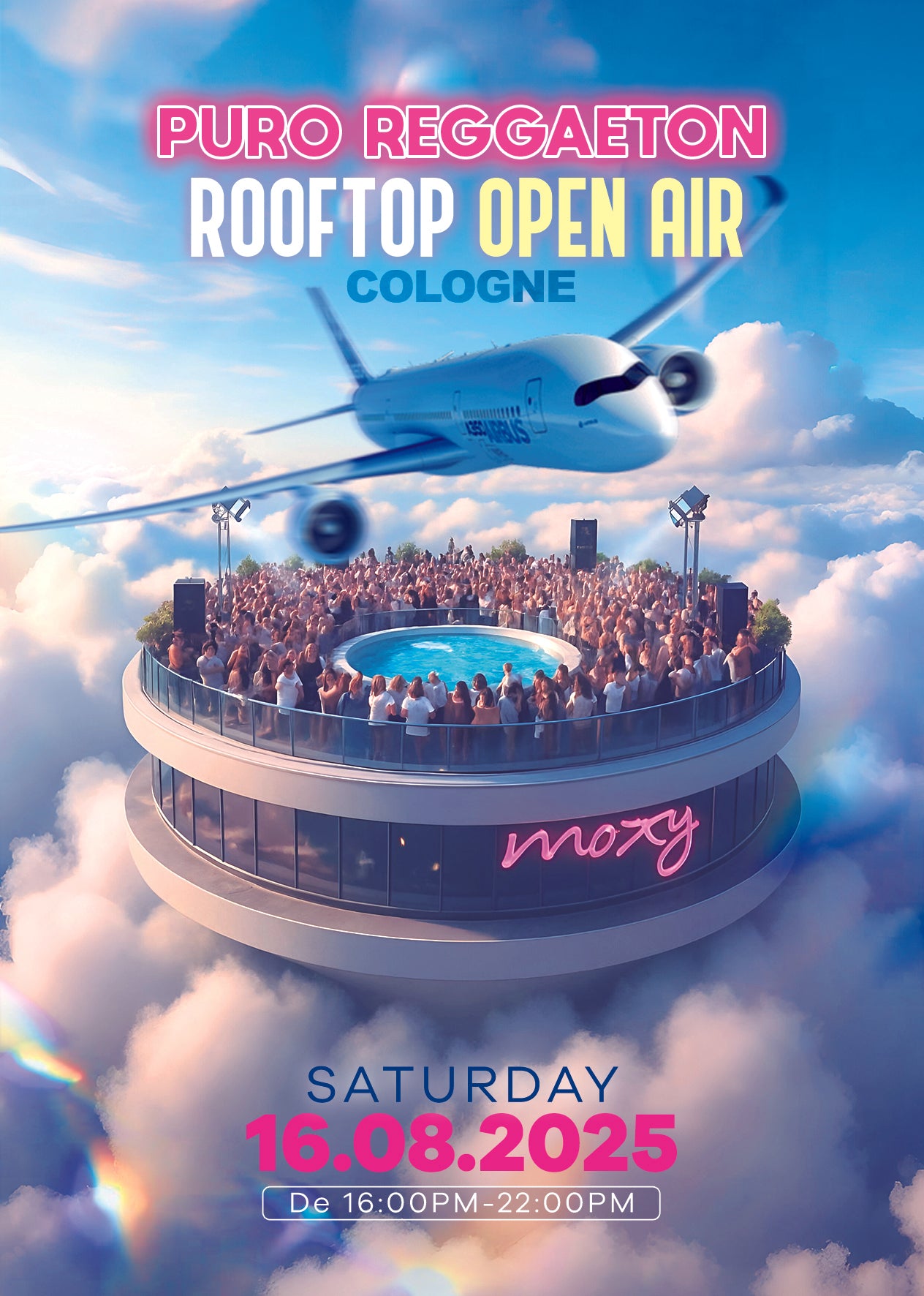 Köln - ROOFTOOP OPEN AIR - puro reggaeton