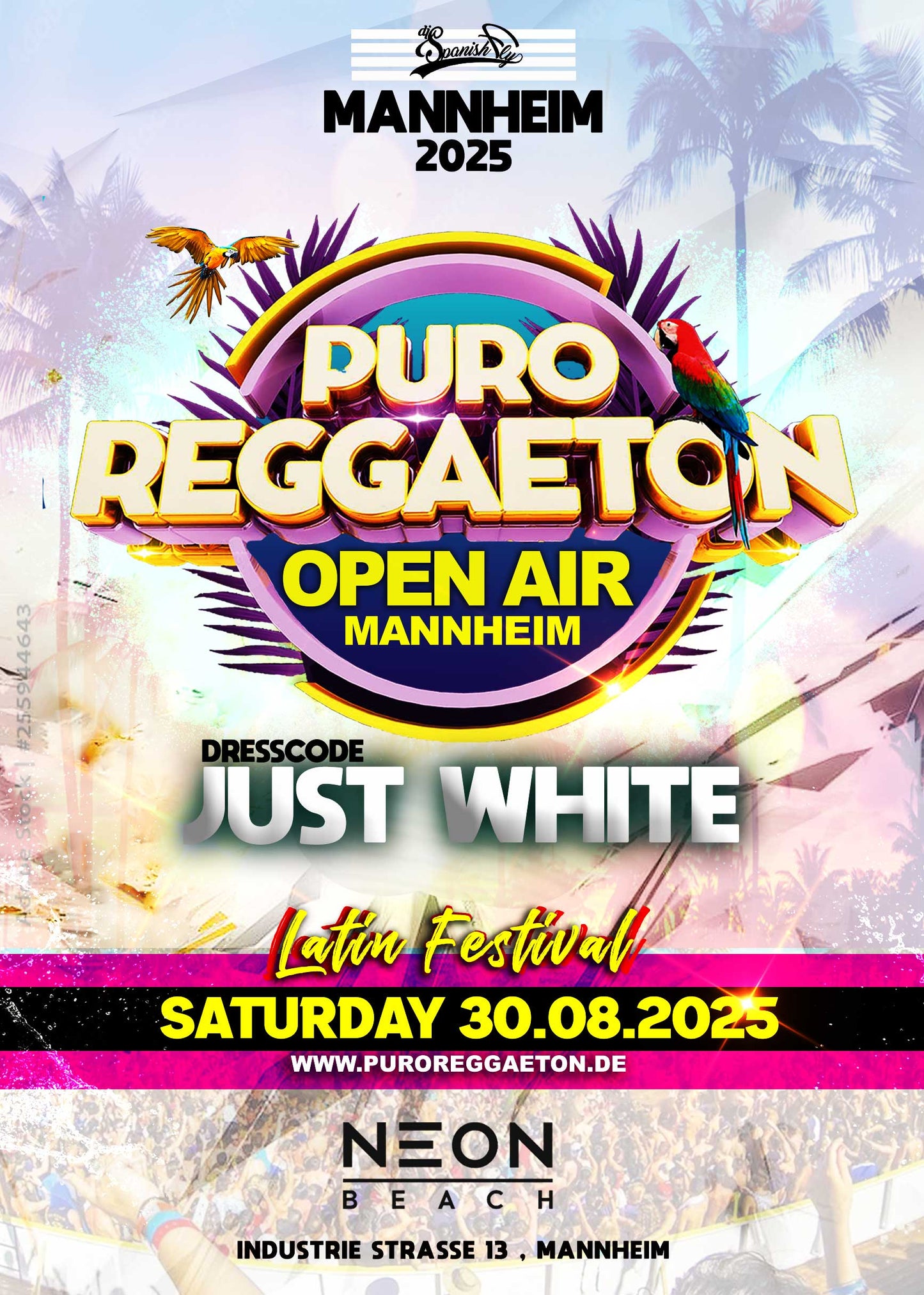 Mannheim 2025 - Puro Reggaeton Open Air WHITE