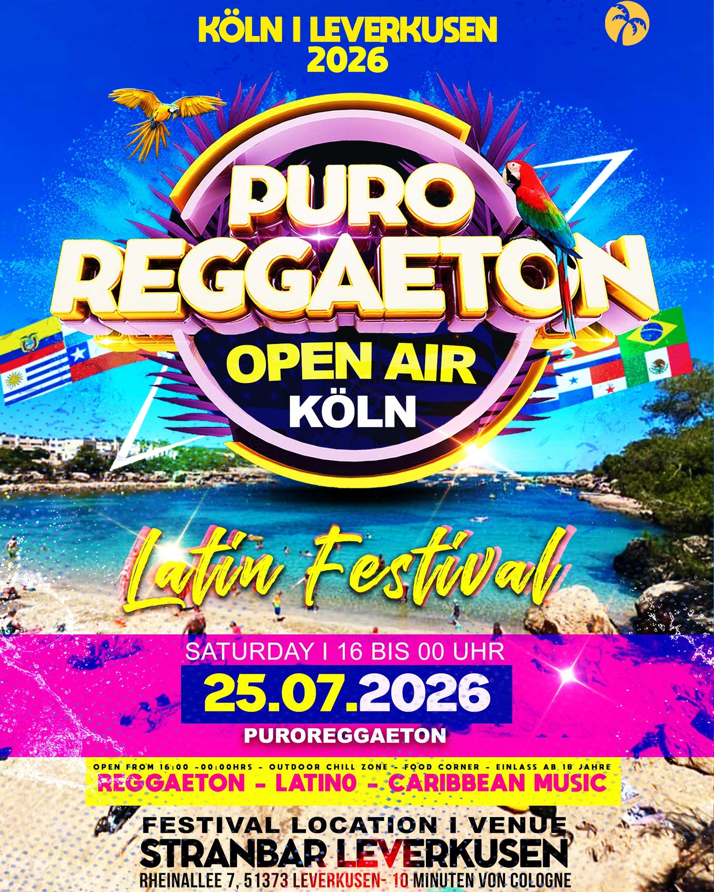 Cologne 2026 - Puro Reggaeton Open Air