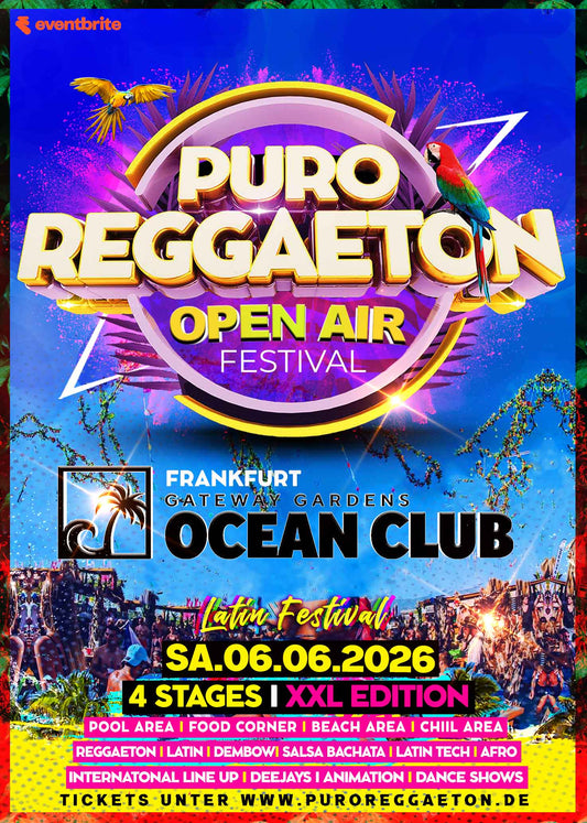 Frankfurt - Puro Reggaeton Open Air 2026