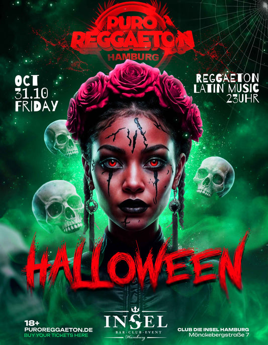 Hamburg - Puro Reggaeton Halloween