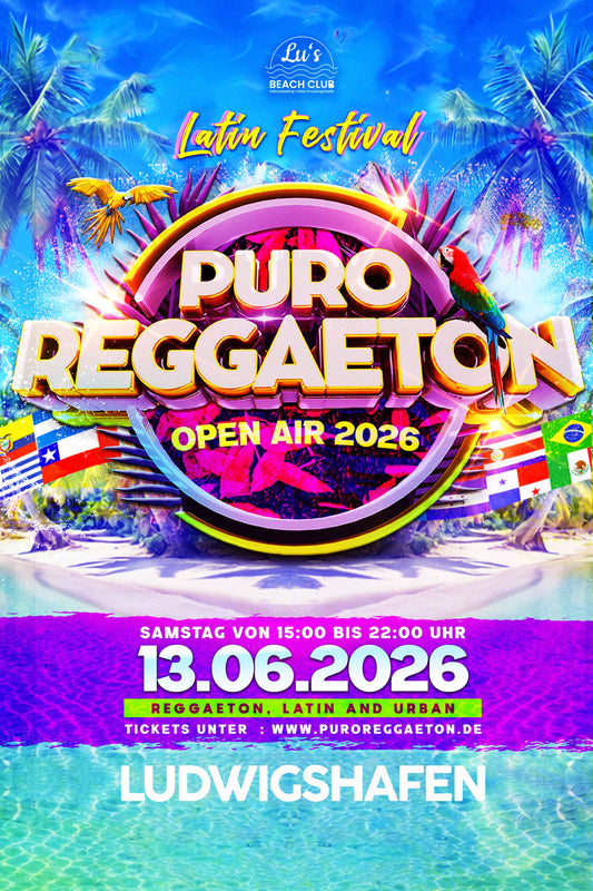 Ludwigshafen - PURO REGGAETON OPEN AIR 2026